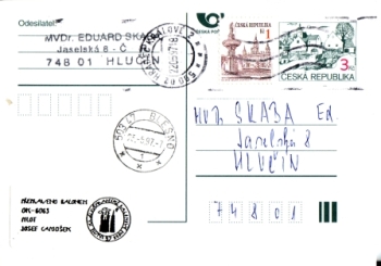 CDV 007 - CZ 1997 96 002 ●